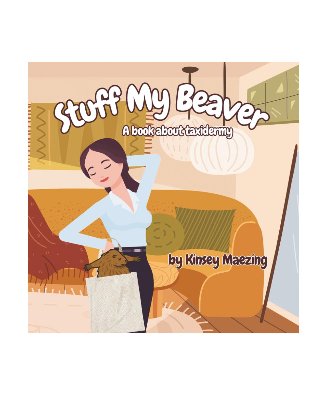 Libro de humor para adultos Stuff My Beaver sobre taxidermia, regalo divertido de broma