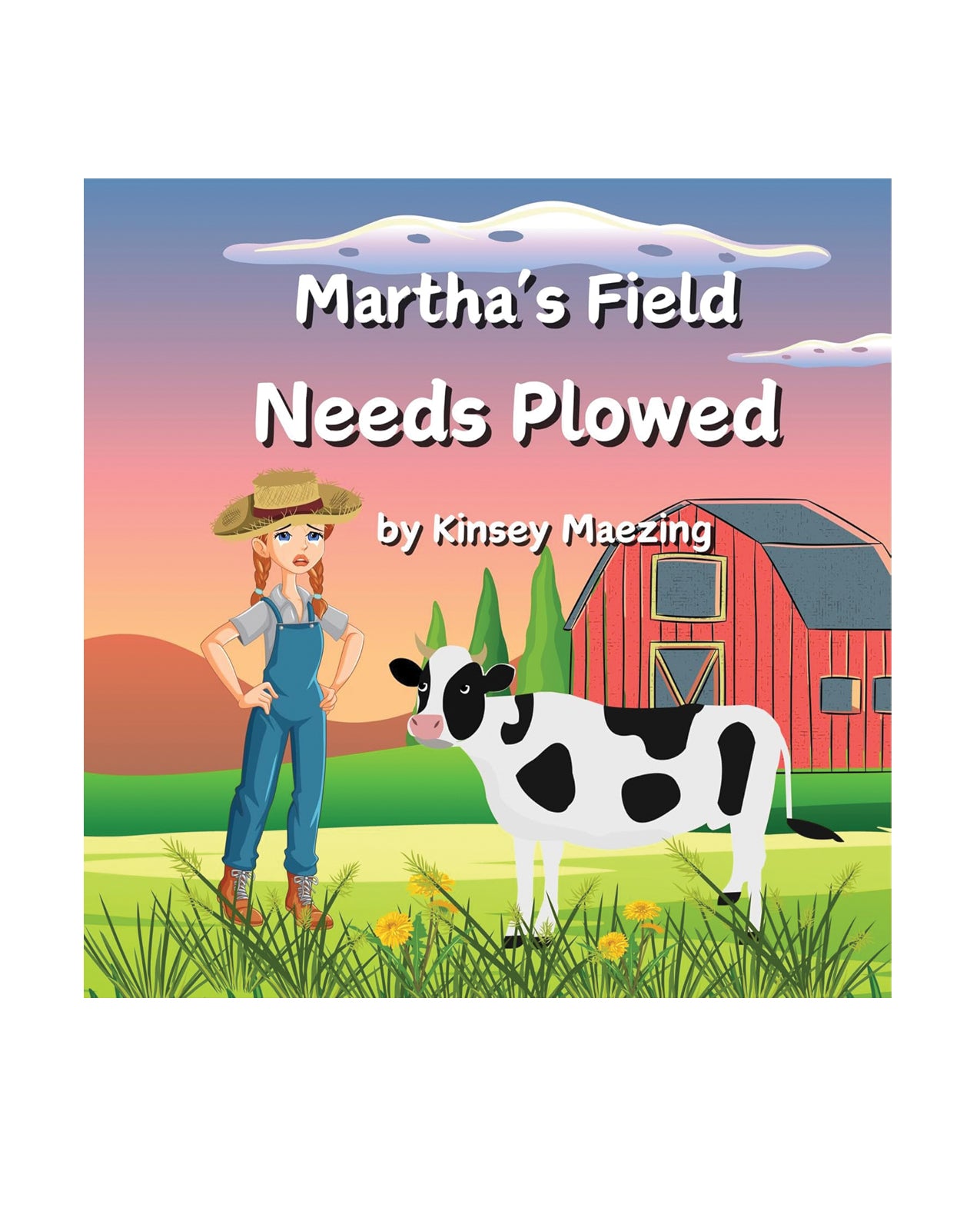 Martha's Field Needs Plowed Funny Farm Parody Picture Book