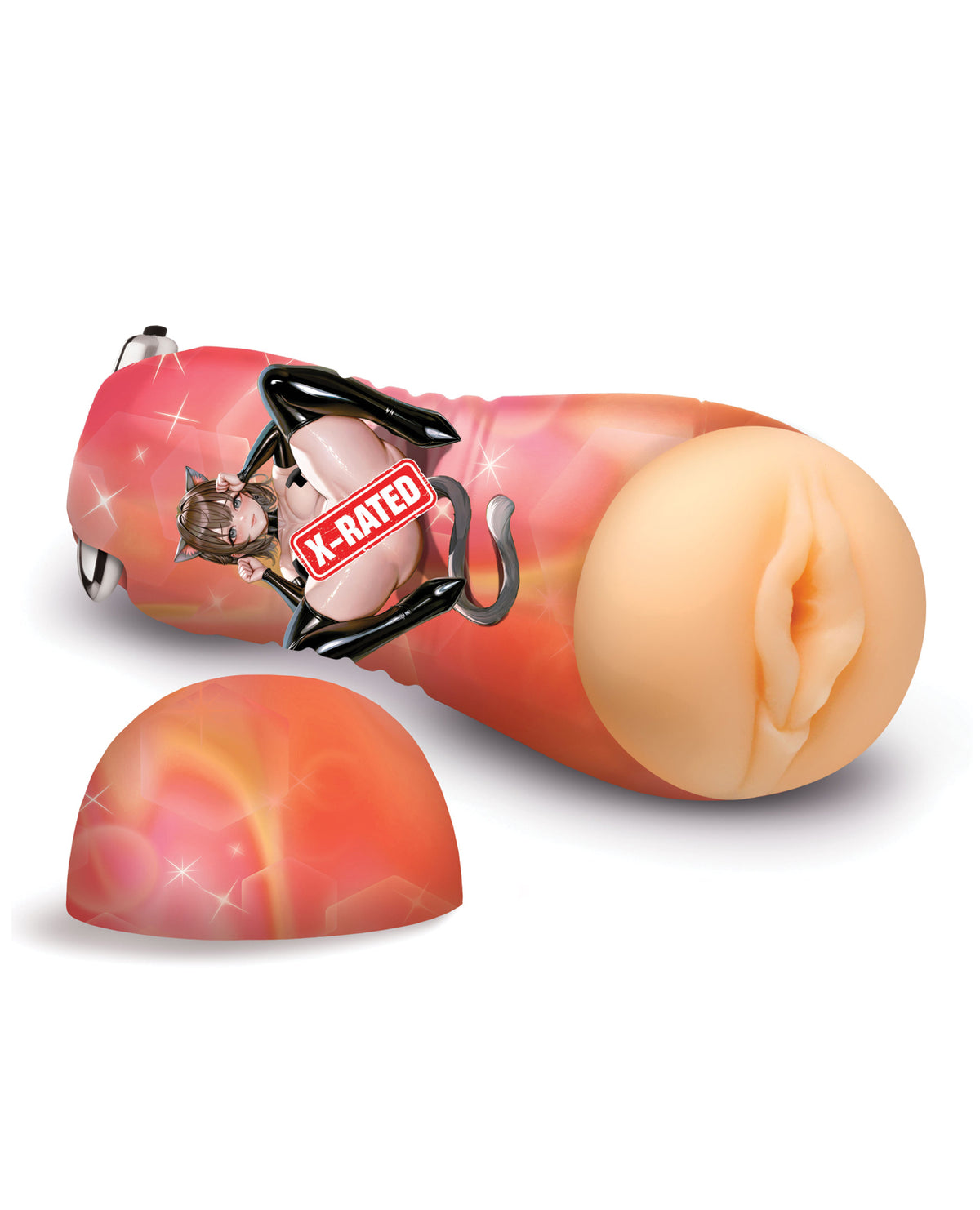 Hentai Fantasies Cat Girl Vibrating Pussy Stroker With Bullet