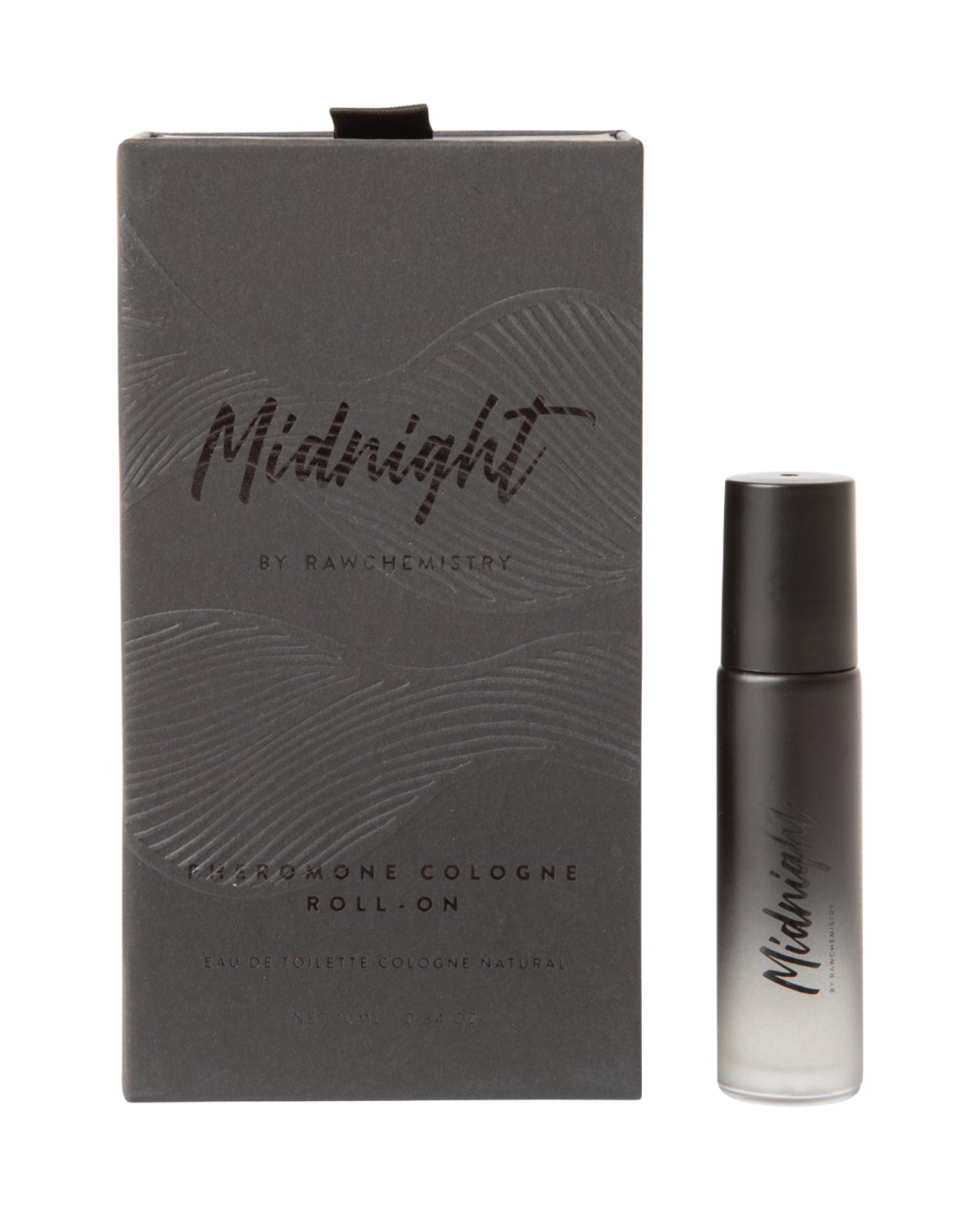 Colonia de feromonas Midnight para hombre Raw Chemistry, roll-on de 10ML