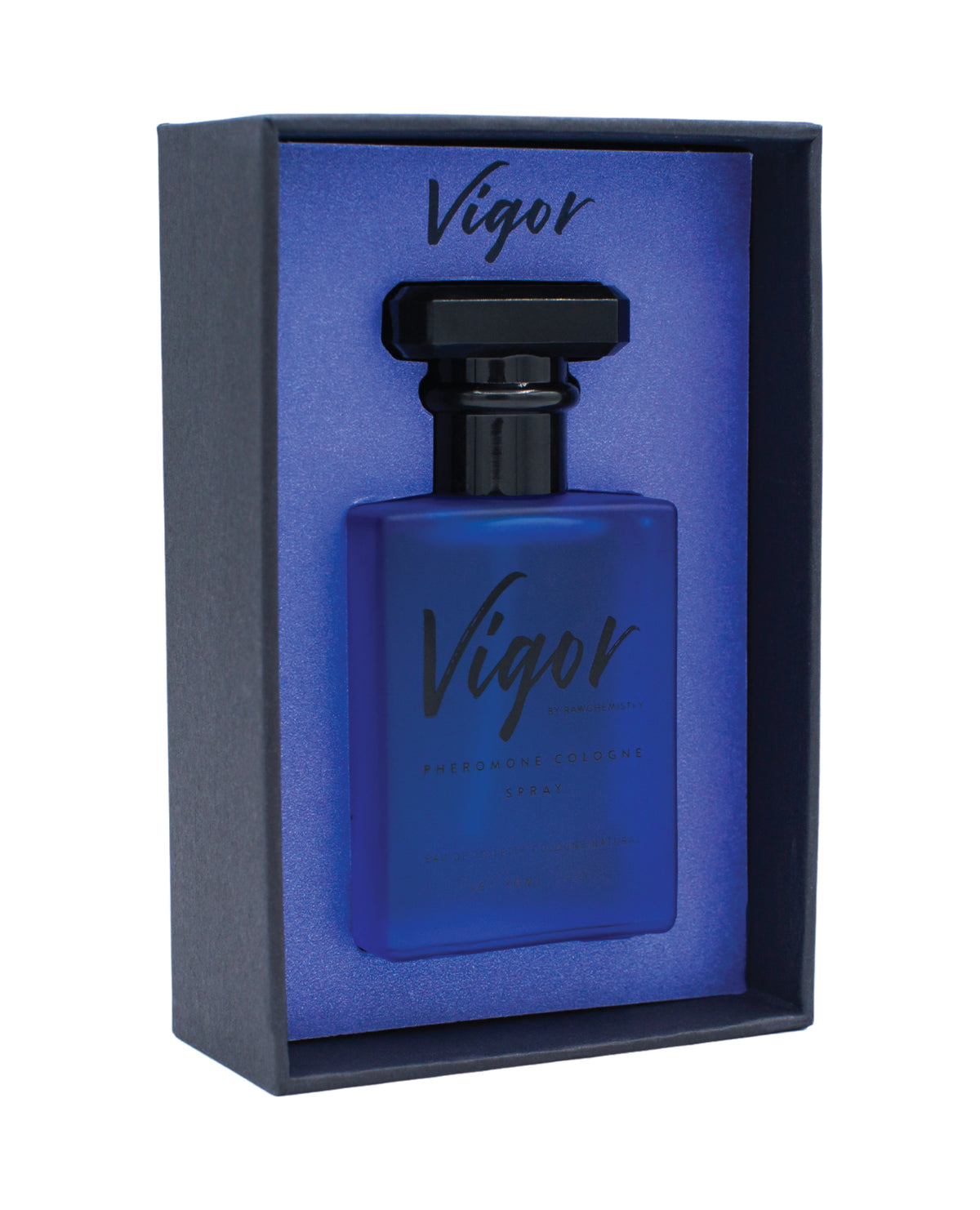 Colonia de feromonas Vigor para hombre Raw Chemistry, fragancia revitalizante de 1 Oz