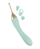 Load image into Gallery viewer, Nasstoys Gold Glam Tri Tip Vibe Aqua Rechargeable 12 Power Modes
