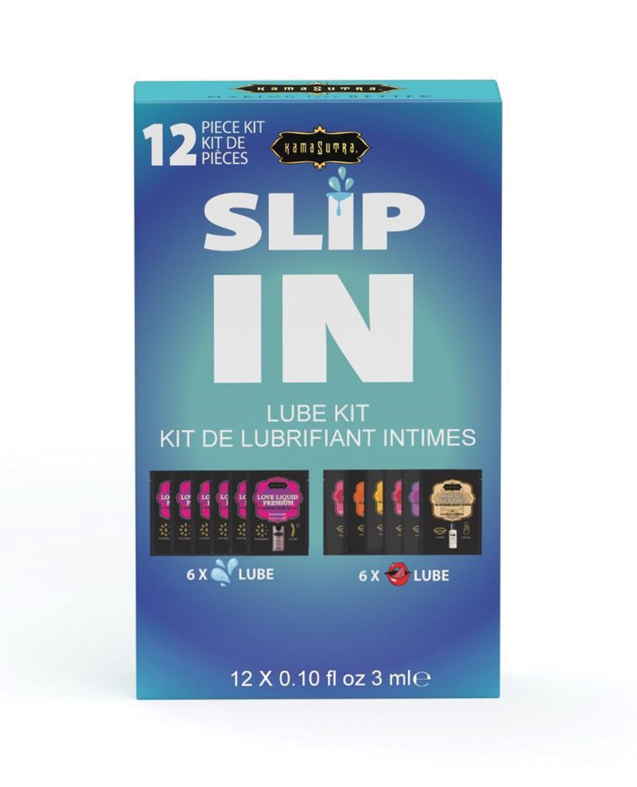 Kama Sutra Orgasmus-Set für intime Freuden unterwegs, 12-teilig