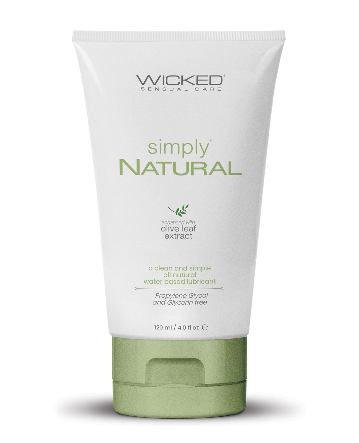 Wicked Simply Natural Water Based Lubricant 4 Ounces
