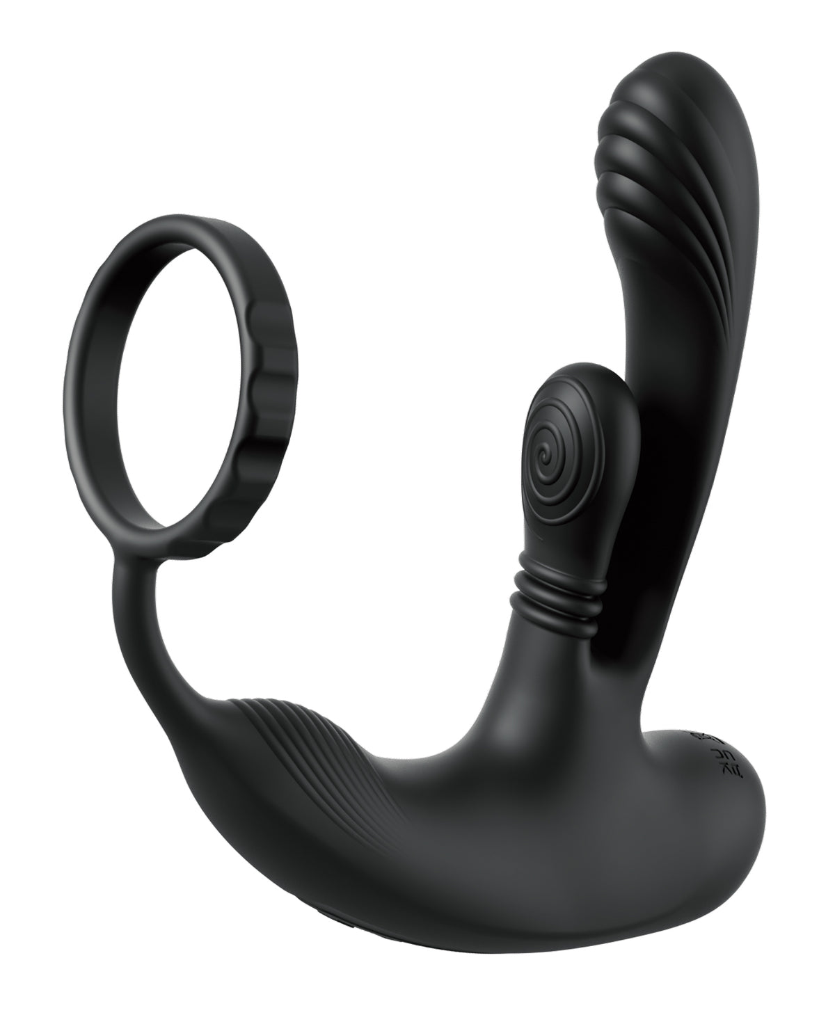 Vibrador anal interno y externo de 4 motores negro Anal Fantasy Elite IntiMotion