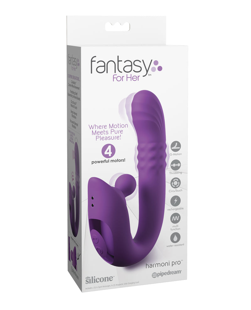 Indlæs billede i gallerifremviser, Fantasy For Her Harmoni Pro lilla lystmassager
