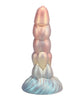 Încărcați imaginea în vizualizatorul Galerie, Dildo din silicon cu striații Fantasy Fuckers Milky Way Vac-U-Lock
