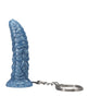 Load image into Gallery viewer, Polynesian Silicone Tiki Keychain Ocean Blue Water Idol Accessory
