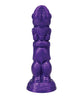 Carregar imagem no visualizador da Galeria, Escultura erótica de madeira do guardião espiritual polinésio Uhane Ino, roxa
