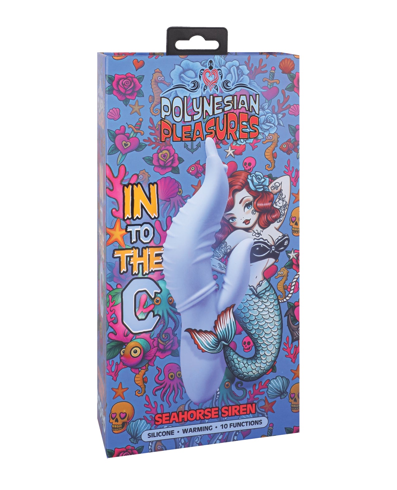 Polynesian Pleasure Into The C Seahorse Siren-vibrator, Maui Blue