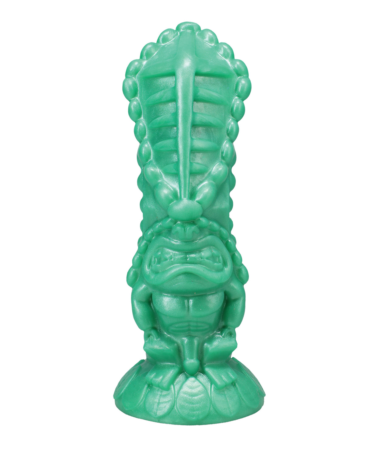Ídolo de fertilidad polinesio de jade Mala Maona para la armonía y el bienestar espiritual
