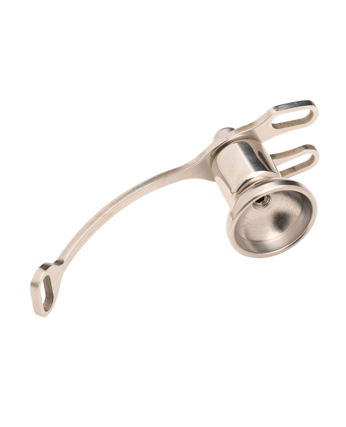 Master Series Sissy Vice Push In Chastity Cage With Ball Separator