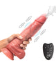 Cargue la imagen en el visor de la galería, Dildo de silicona Loadz de 10 pulgadas con embestidas, vibración y eyaculación, con control remoto inalámbrico
