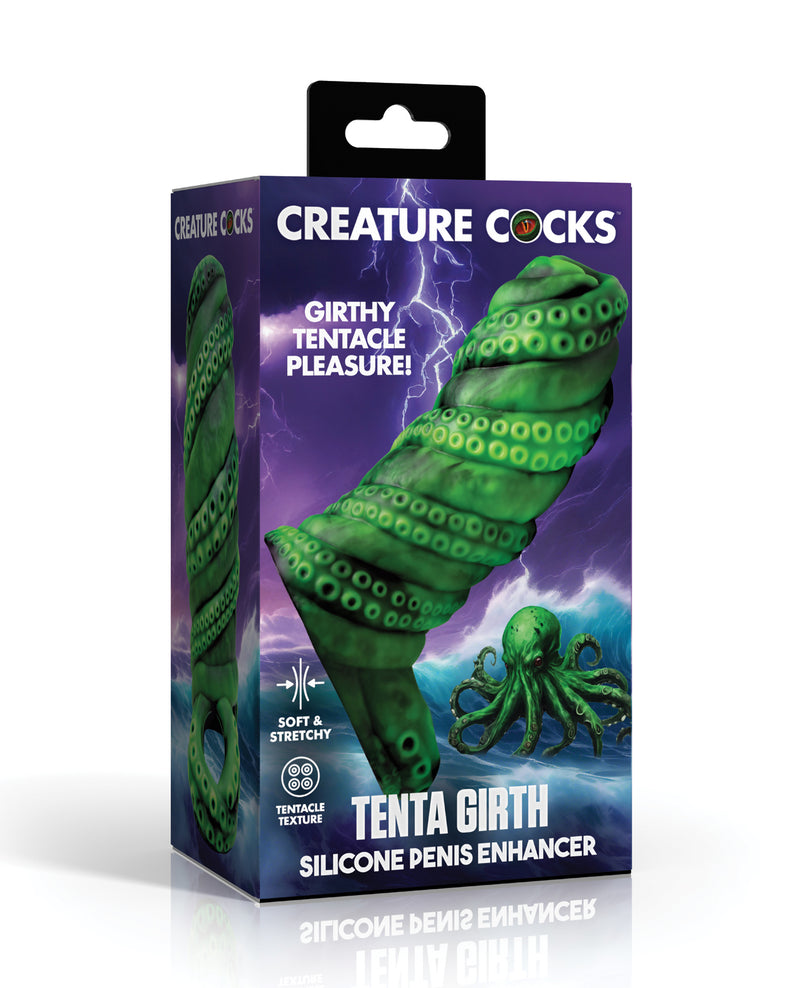Load image into Gallery viewer, Silicone Tentacle Penis Enhancer For Enhanced Girth Plus Texture
