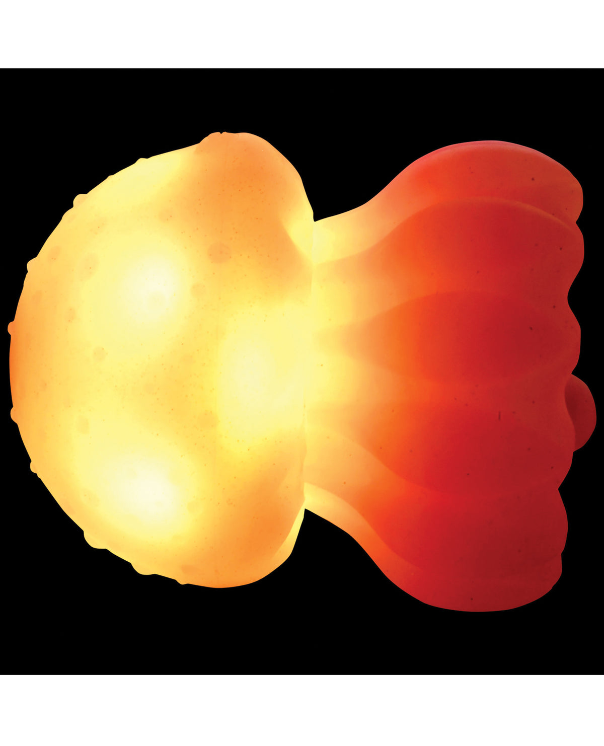 Estimulador de clítoris vibrador con lengua de gel luminosa Creature Cuties