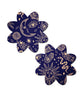 Load image into Gallery viewer, Midnight Celestial Sun Moon Printed Adhesive Bra Covers Pasties
