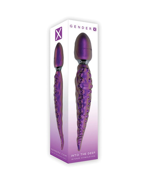 Gender X Into The Deep Purple Vibrating Tentacle Pleasure Device