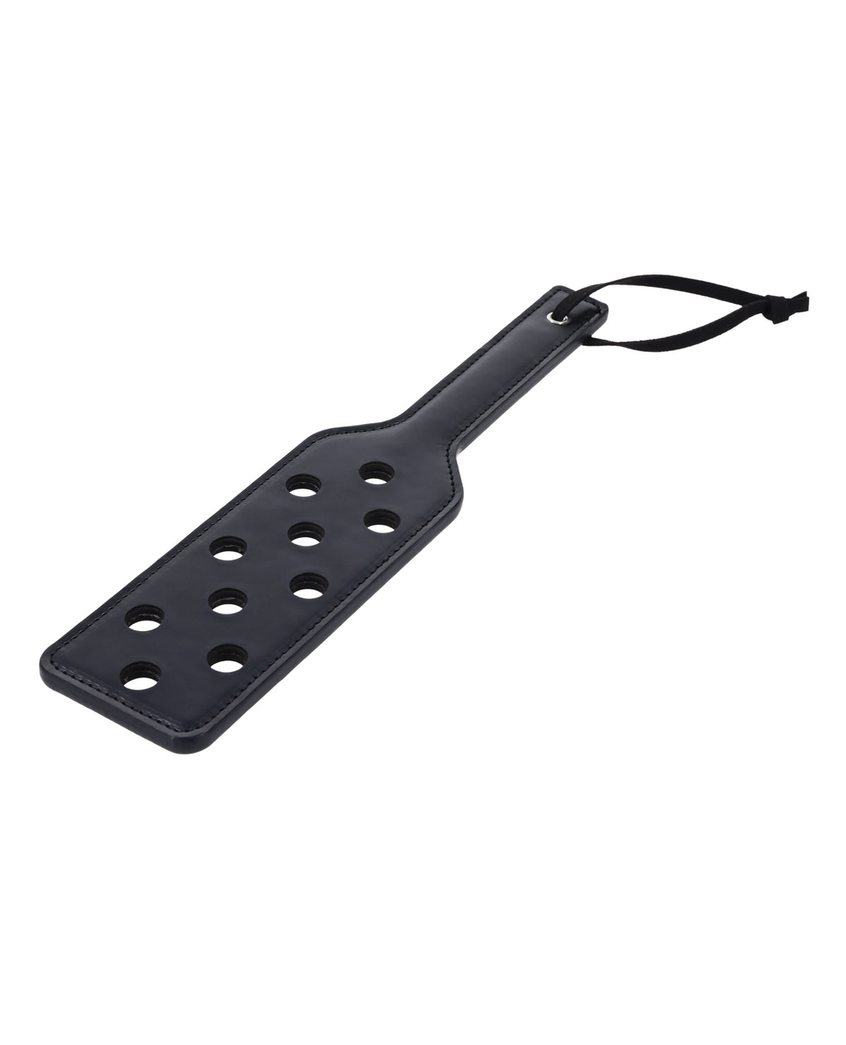 Paddle Shadow negro de imitación de cuero para juegos de impacto Sex And Mischief