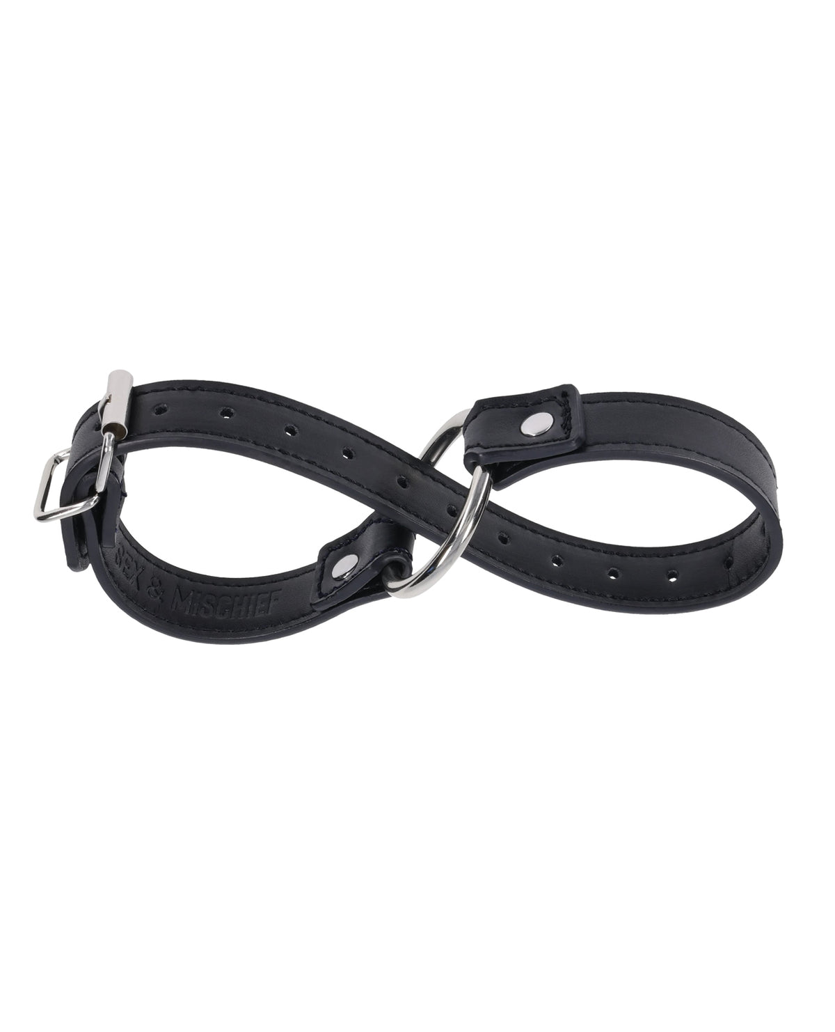 Sex And Mischief Shadow Convertible Faux Leather Restraint Cuffs