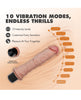 Charger l'image dans la visionneuse de la galerie, Gode vibrant flexible Blush Dr Skin Dr Webber de 9.75 pouces

