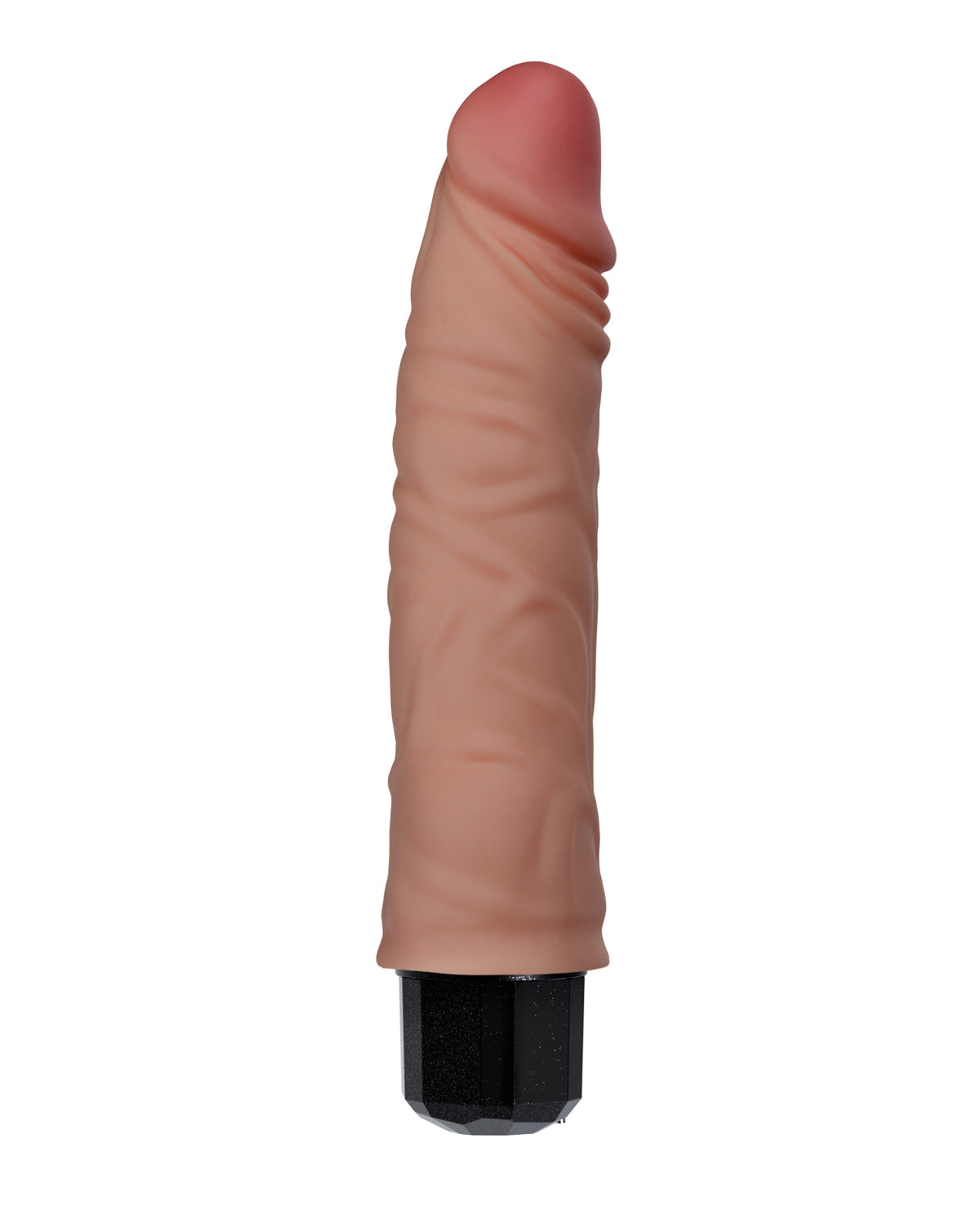 Dildo vibrador Blush Dr Hunt de 8.75 pulgadas con eje flexible y 10 velocidades