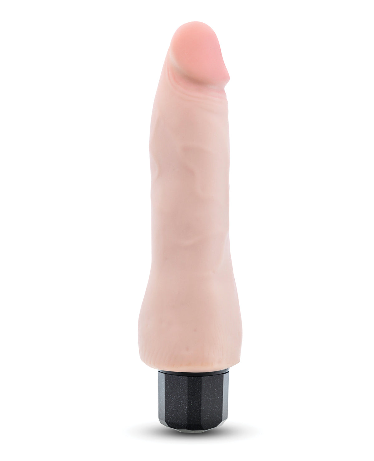 Au Naturel Realistic Vibrating Dildo For G Spot Pleasure 8 Inches