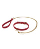 Load image into Gallery viewer, Blush Temptasia Ardor Adjustable Silicone Collar And Leash Red
