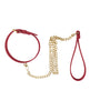 Load image into Gallery viewer, Blush Temptasia Ardor Adjustable Silicone Collar And Leash Red
