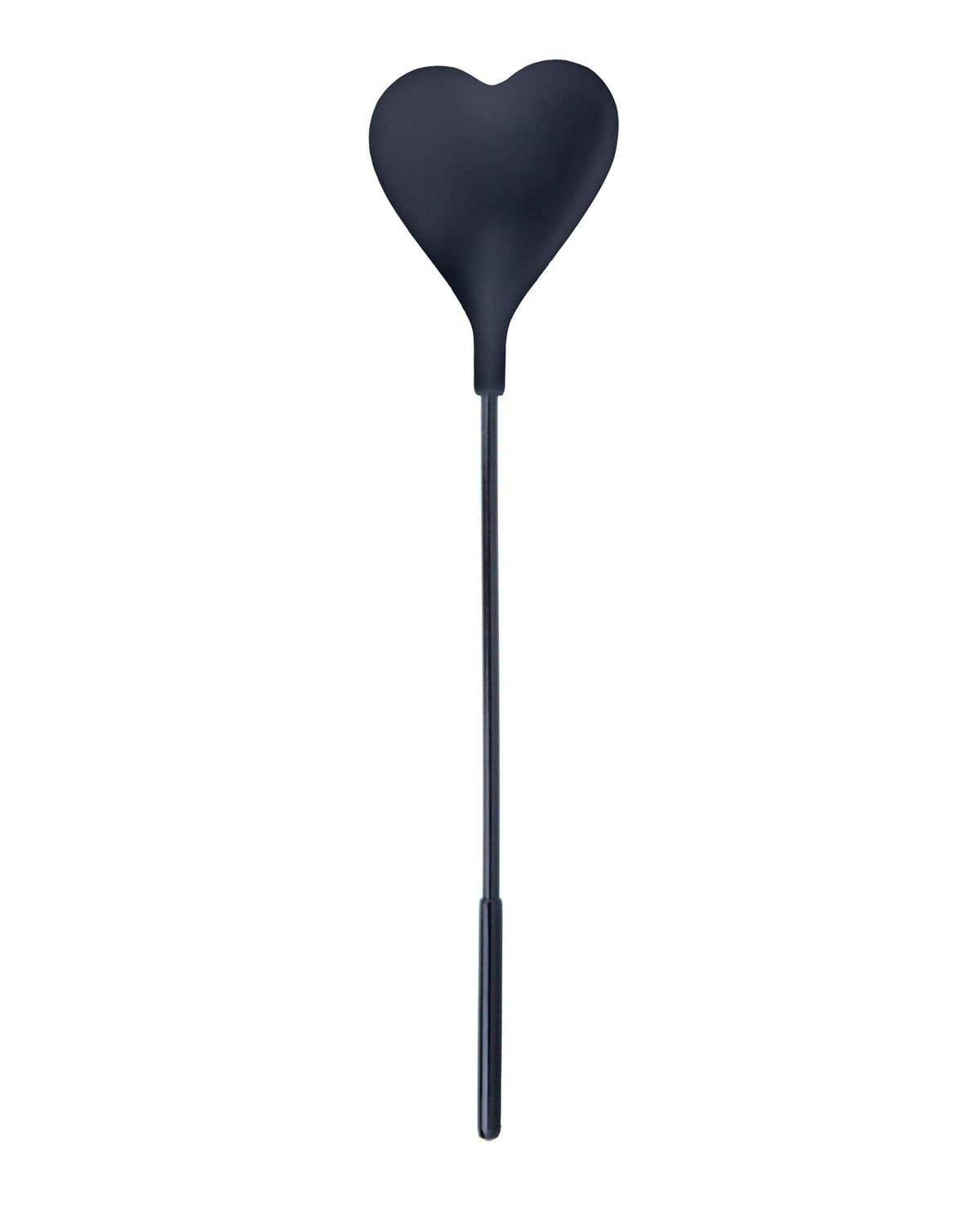 Chicote em formato de coração de silicone Blush Temptasia Ardor - preto