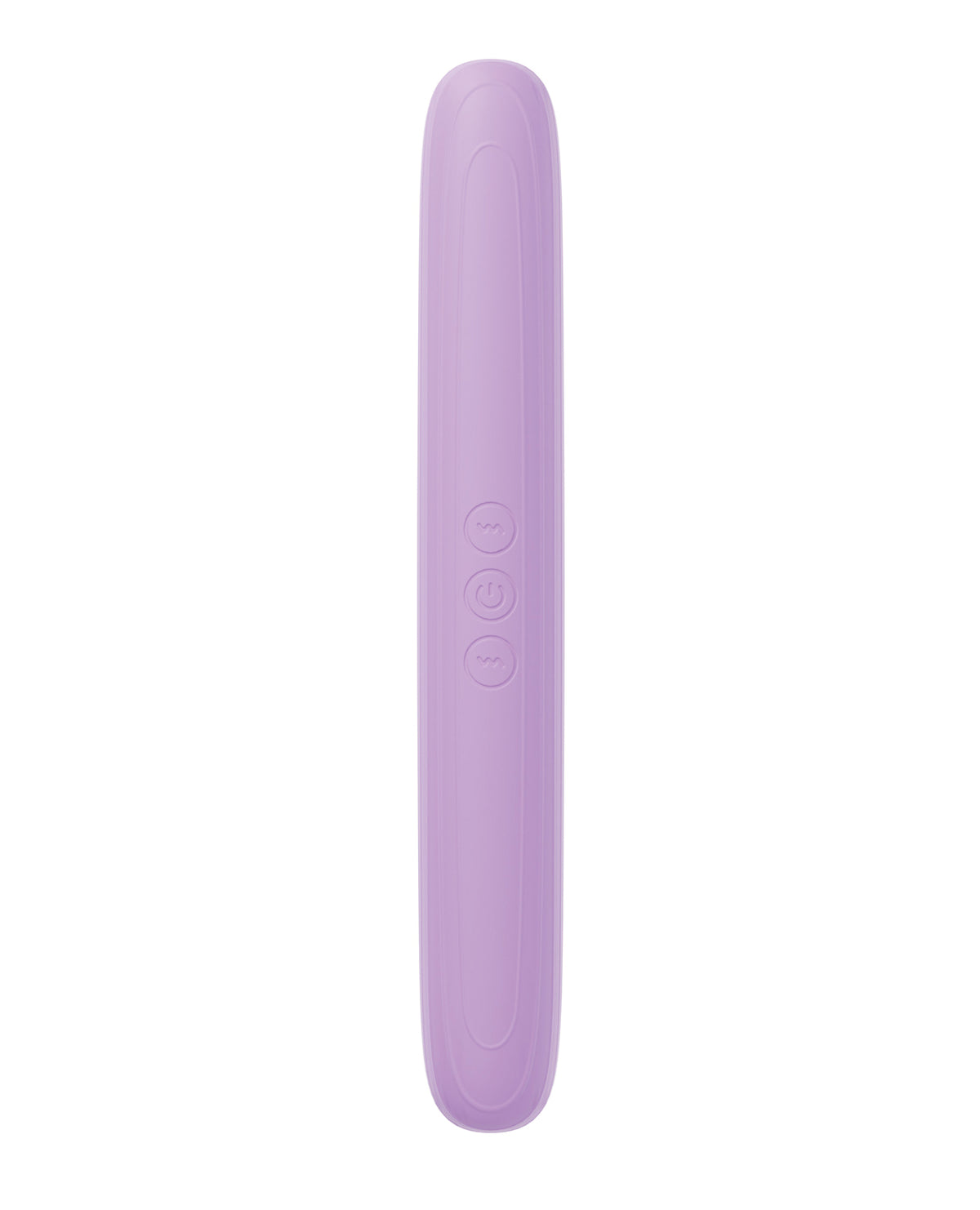 Vibrador de doble extremo Play With Me, morado, doble motor, 10 modos