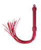 Cargue la imagen en el visor de la galería, Flogger de silicona Blush Temptasia Ardor con mango de espiga, rojo
