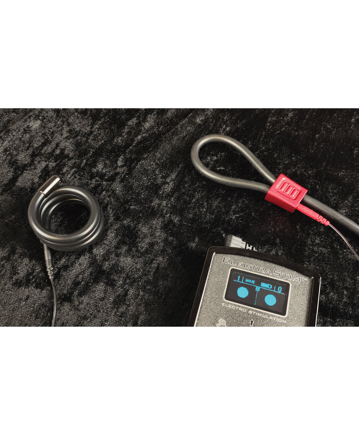 Électrode unipolaire modelable noire ElectraStim Recoil Zero