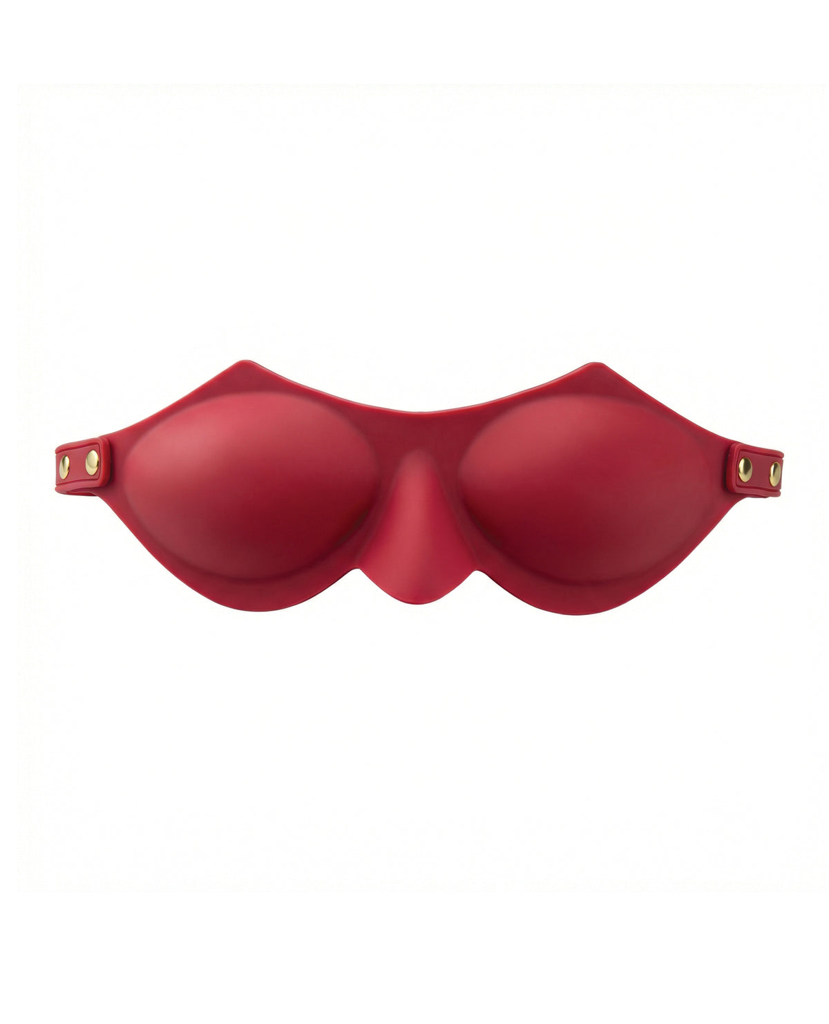 Mascherina in silicone rossa Blush Temptasia Ardor per giochi sensoriali