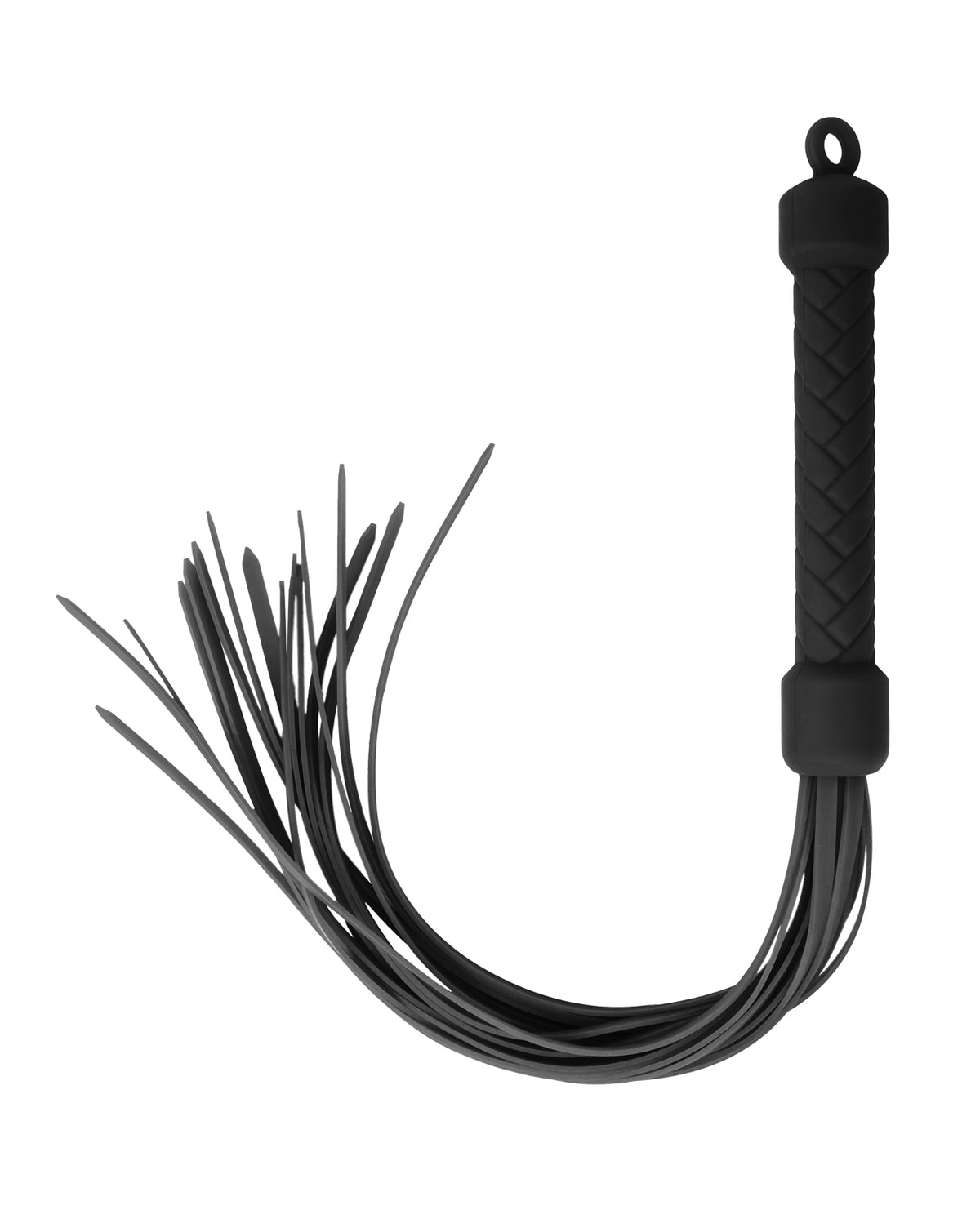 Flogger de silicona apta para el cuerpo negro Blush Temptasia Ardor