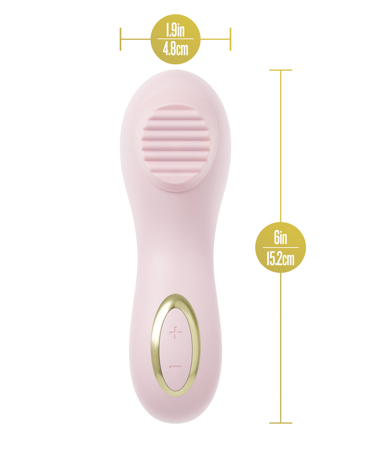 Delice Dahlia Rotating Personal Massager Pink With Five Speeds
