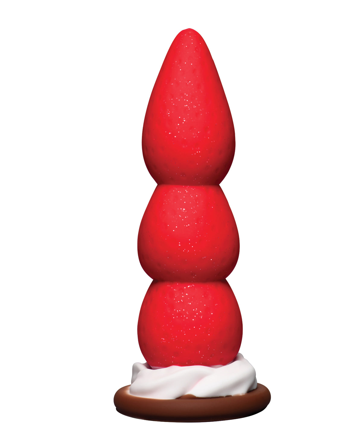 Dildo de silicona premium texturizado Strawberry Sweet Cream
