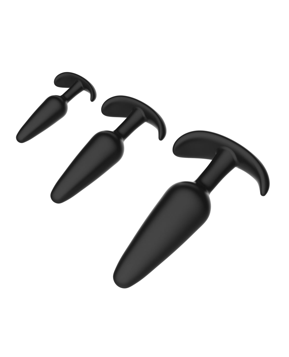 キュリアス レベルアップ アナルトレーナー 3個セット シリコン製サイズグラデーション