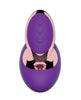 Cargue la imagen en el visor de la galería, Masajeador vibrador de silicona recargable para la palma Curious Enchantress Purple
