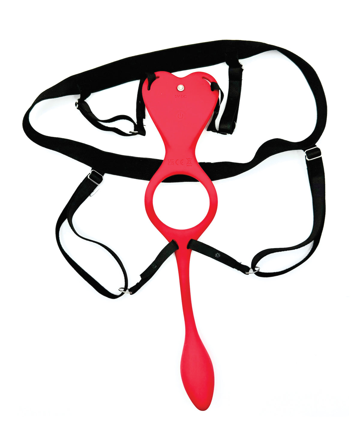 Remote Controlled Wearable Panty Vibe And Dual Anal Plug For Couples