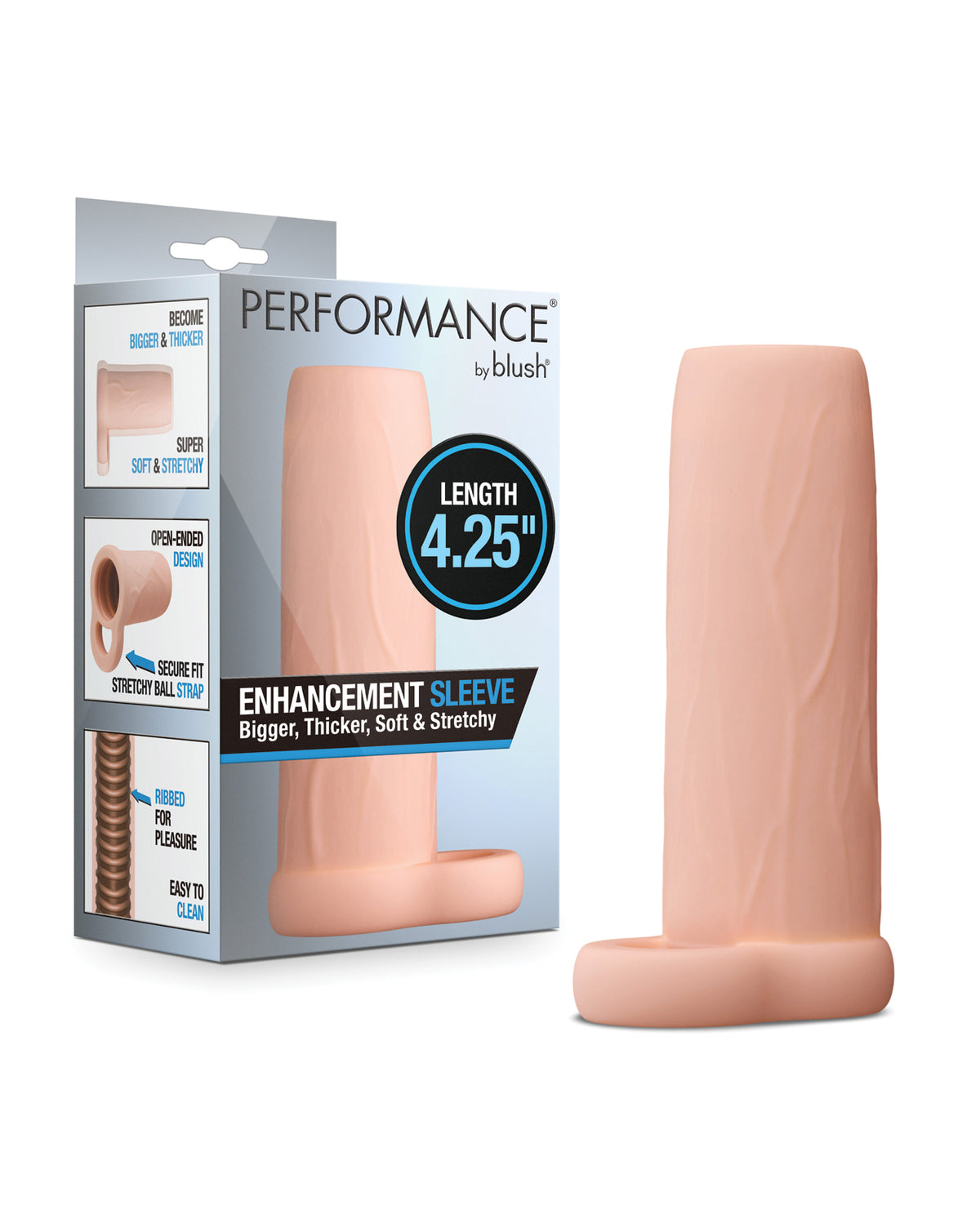 Blush Penis-Vergrößerungshülle, 4.25 Inch