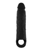 Cargue la imagen en el visor de la galería, Funda para pene de silicona negra realista Model F, juguete para adultos
