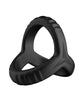 Load image into Gallery viewer, Forto Tri Cock And Ball Ring Black Firming Stamina Enhancement
