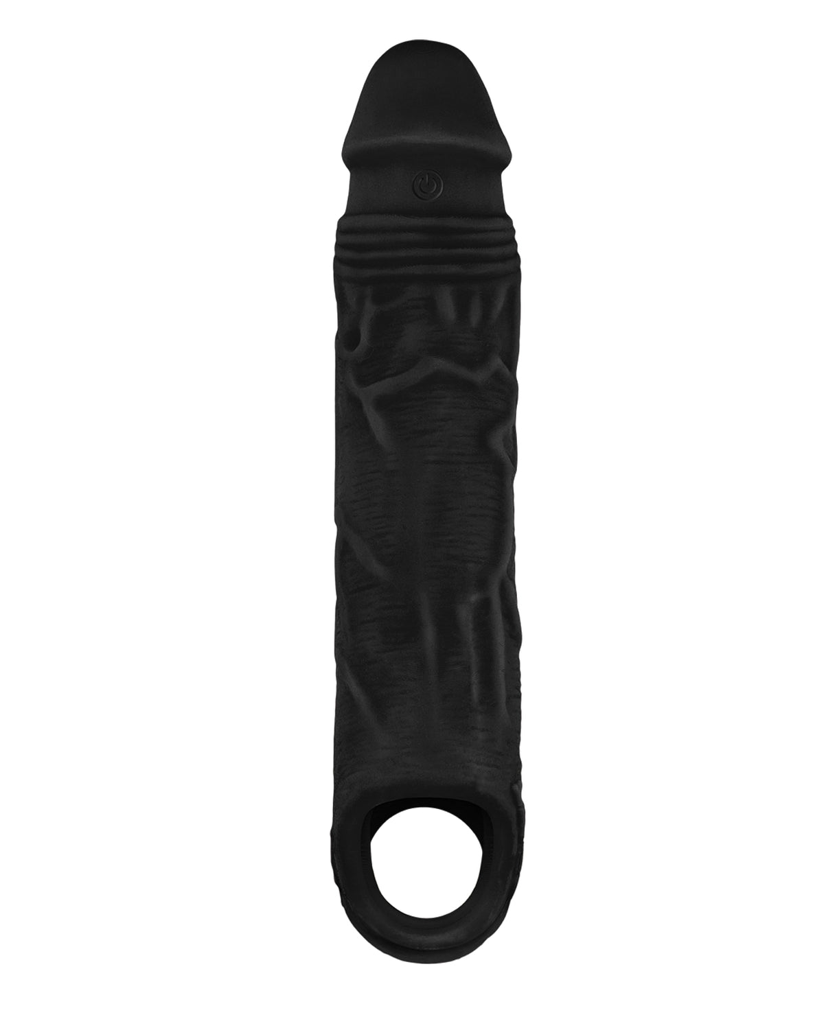 Funda vibradora realista para el pene de Flexiskin con 8 modos de vibración
