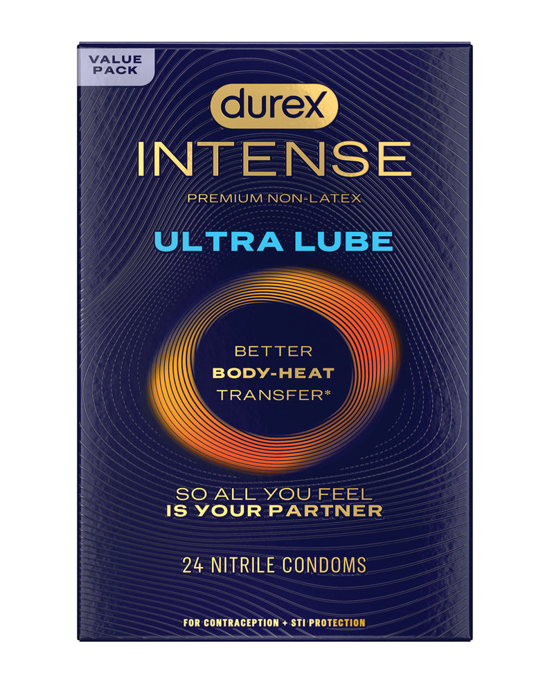 Carica l'immagine nel visualizzatore Galleria, Preservativi maschili in nitrile Durex Intense Ultra Lubricated, confezione da 24
