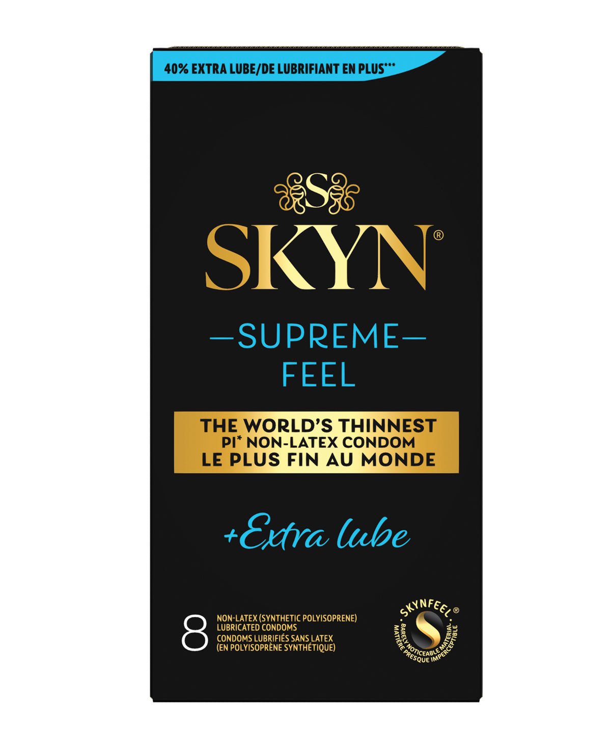 Lifestyles Skyn Supreme Feel Ultra Thin Condoms Box Of 8