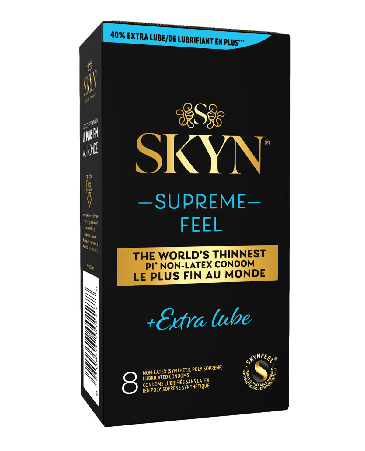 Prezervative Lifestyles Skyn Supreme Feel Ultra Thin, cutie de 8