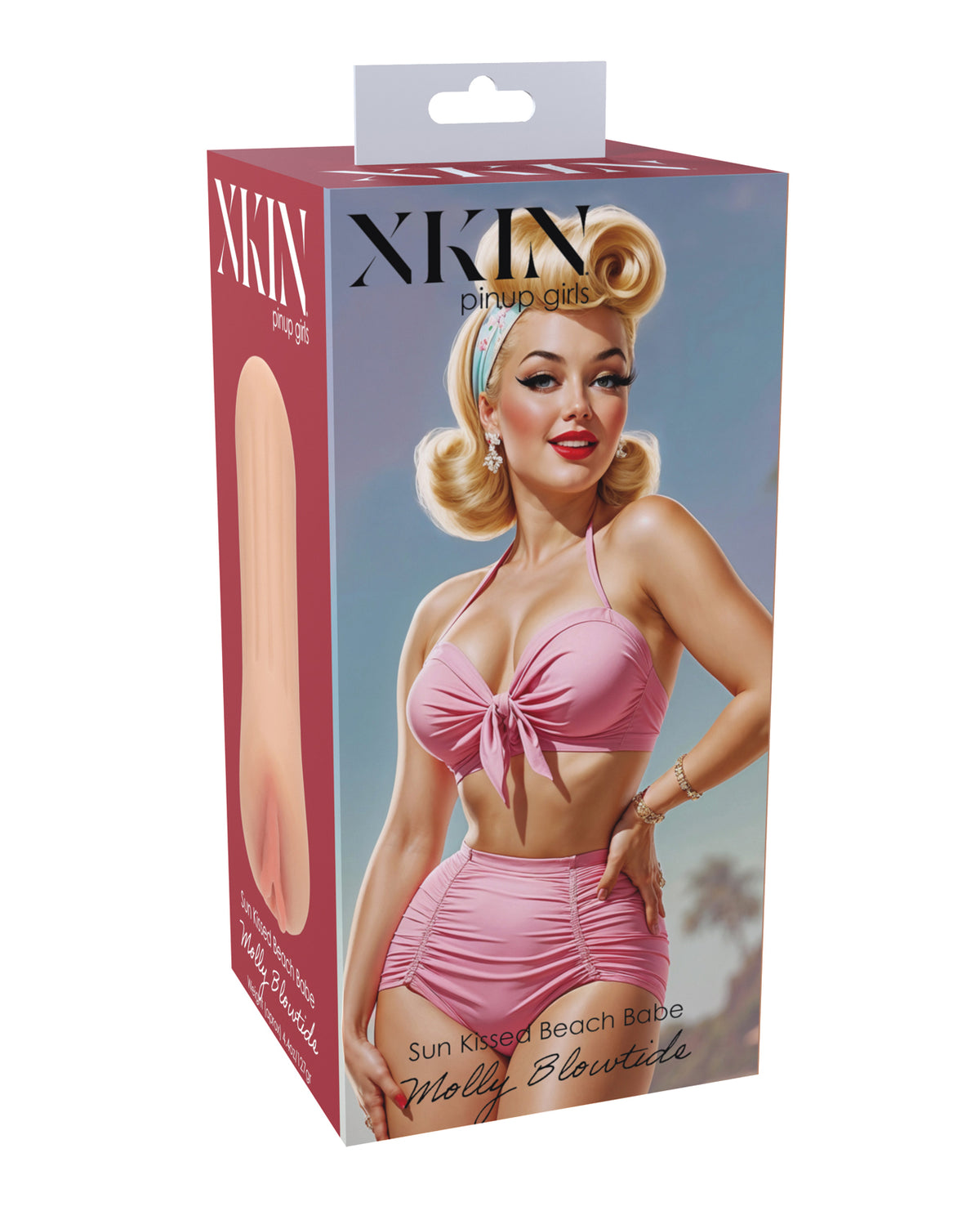 Masturbador de carne pequeño Shots Xskin Pinup Molly, simulador de sexo oral