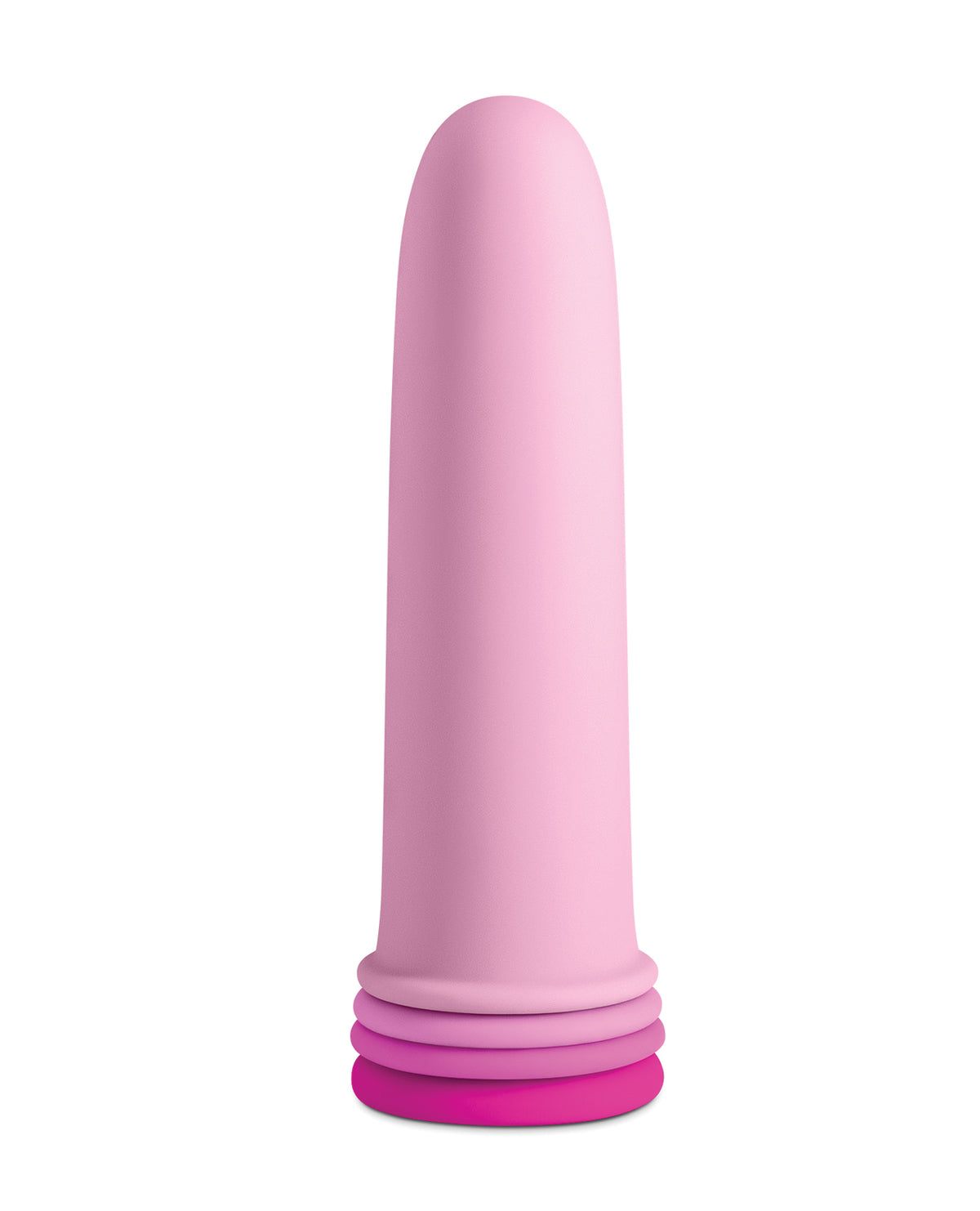 Set de dilatadores vibratorios INYA Gliders de cuatro piezas, tres velocidades, rosa, apto para el cuerpo