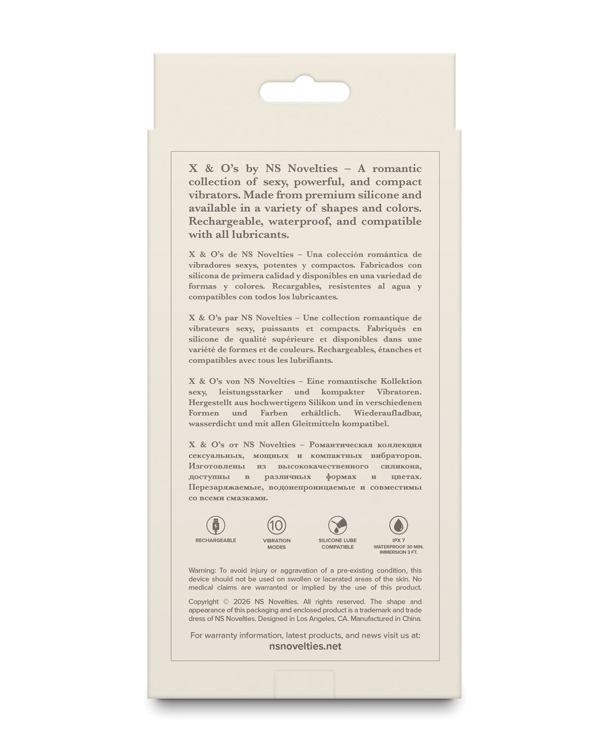 X And Os Compact Rechargeable Waterproof Vibrator Tempt Berry