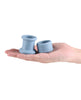 Load image into Gallery viewer, Renegade Gray Silicone Ball Stretcher Two Piece Secure Fit
